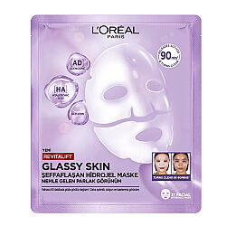 Loreal Paris Revitalift Glassy Skin Şeffaflaşan Hidrojel Maske 25 g - Loreal Paris
