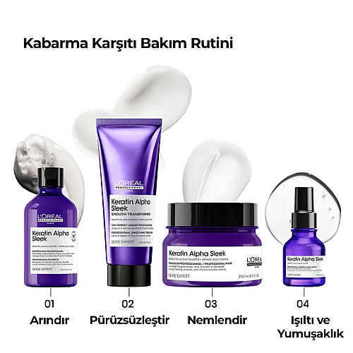 Loreal Professionnel Keratin Alpha Sleek Mask 250 ml - Loreal Professionnel (1)