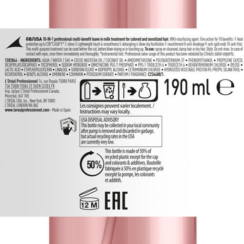 Loreal Professionnel Serie Expert Vitamino Color Boyalı Saçlar Için 10 Etkili Bakım Spreyi 190 ml - 5