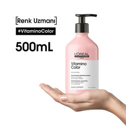 Loreal Professionnel Serie Expert Vitamino Color Boyalı Saçlar için Renk Koruyucu Şampuan 500 ml - 3