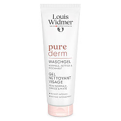 Louis Widmer Purederm Yağlı ve Karma Ciltler İçin Yüz Yıkama Jeli 125 ml - 1