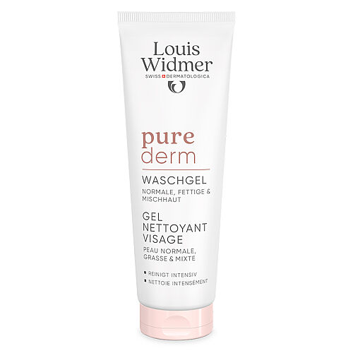 Louis Widmer Purederm Yağlı ve Karma Ciltler İçin Yüz Yıkama Jeli 125 ml - Louis Widmer
