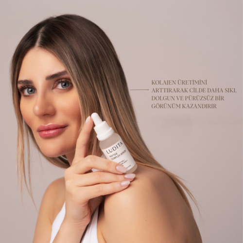 Ludita İnce Çizgi ve Kırışıklık Karşıtı, Yoğun Nemlendirici Peptit Kompleks Serum 30 ml - 3