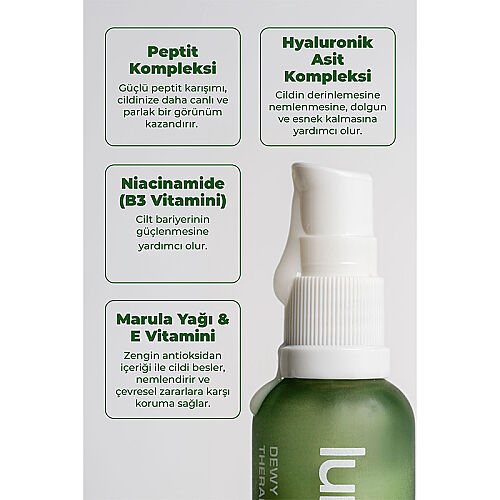 Lunova Dewy Glow Therapy - Jel Serum 30 ml - 3