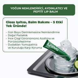 Lunova Glossy Lip Therapy - Peptit Lip Balm 15 ml - 3