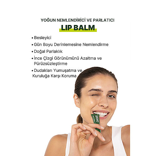 Lunova Glossy Lip Therapy - Peptit Lip Balm 15 ml - Lunova (1)