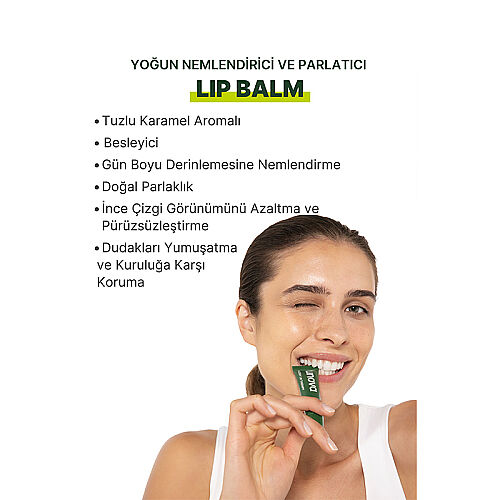 Lunova Tuzlu Karamel Aromalı Peptit Lip Balm 15 ml - Lunova (1)
