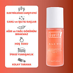 Luv it! Silk Oil Saç Serumu 50 ml - 2
