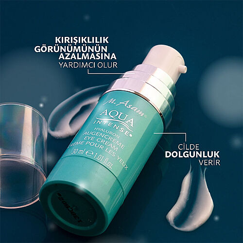 M. Asam Aqua Intense Nemlendirici Hyaluronlu Hassas Ciltler Göz Çevresi Kremi 30 ml - 4