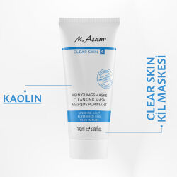 M. Asam CLEAR SKIN Yağlı Ciltler Parlama Karşıtı Arındırıcı %10 Kaolin Kil Maskesi 100 ml - 2
