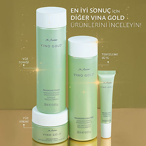M. Asam Vino Gold Kırışıklık Karşıtı Göz Çevresi Kremi 15 ml (Promosyon Ürünü) - 6