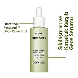M. Asam Vino Gold Night Power Sıkılaştırıcı ve Kırışıklık Karşıtı Gece Serumu 30 ml - 2