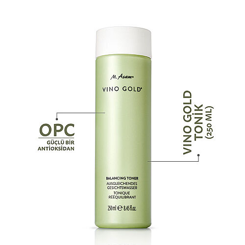 M. Asam Vino Gold Yüz Toniği 250 ml (Promosyon Ürünü) - 2