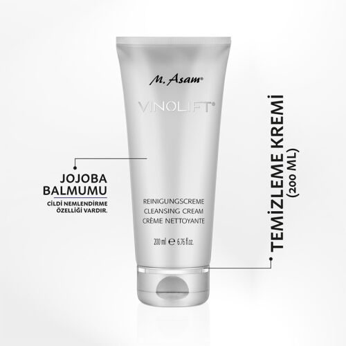 M. Asam VINOLIFT Peeling Etkili Arırındıcı Yüz Temizleme Kremi 200 ml - M.Asam (1)