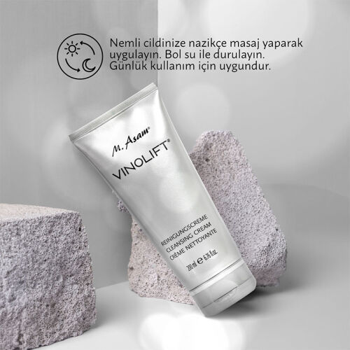 M. Asam VINOLIFT Peeling Etkili Arırındıcı Yüz Temizleme Kremi 200 ml - 3