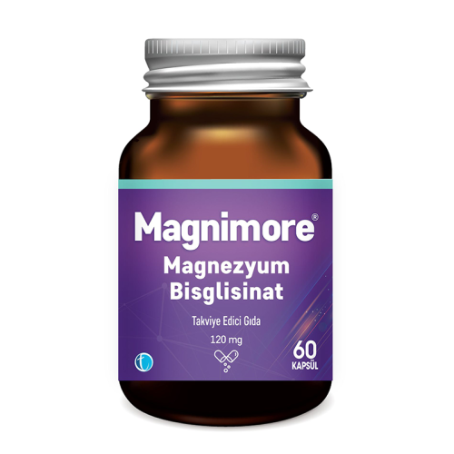 Magnimore Magnezyum Bisglisinat 60 Kapsül - Magnimore