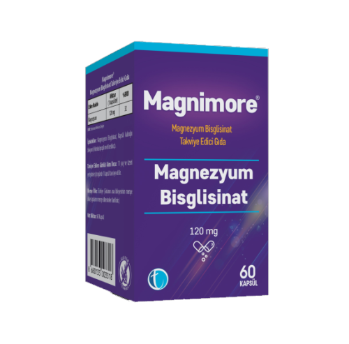 Magnimore Magnezyum Bisglisinat 60 Kapsül - Magnimore (1)