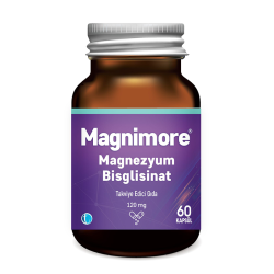 Magnimore Magnezyum Bisglisinat 60 Kapsül - 1