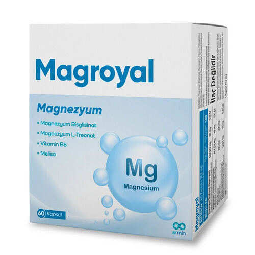 Magroyal Magnezyum 60 Kapsül - Armin 