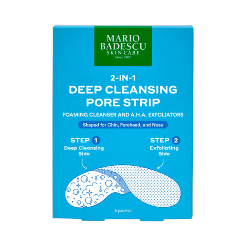 Mario Badescu 2-In-1 Deep Cleansing Pore Strips 6 Patches - Mario Badescu