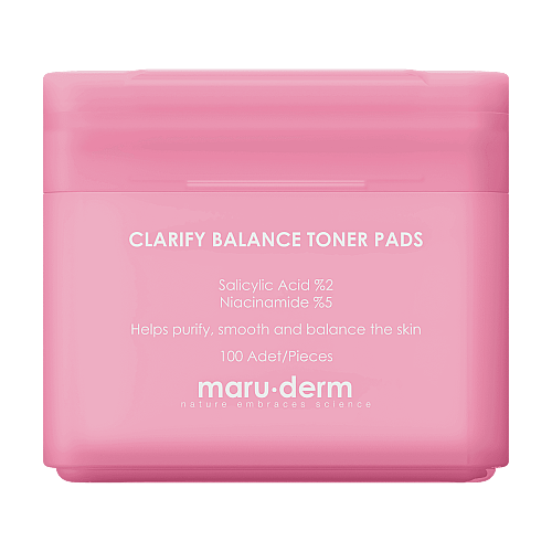 Maruderm Clarify Balance Toner Pads 100 Adet - Maruderm