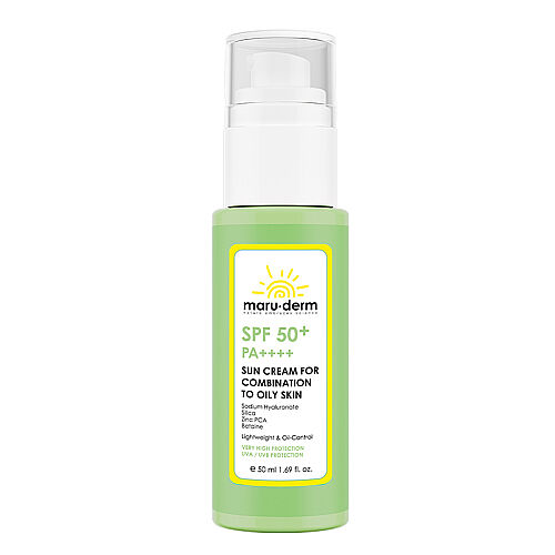 Maruderm Spf 50 Karma ve Yağlı Ciltler İçin Güneş Kremi 50 ml - Maruderm