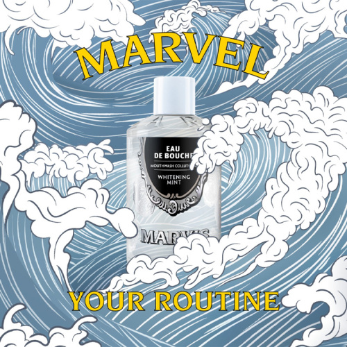 Marvis Ağız Bakım Suyu Whitening Mint 400 ml - 4