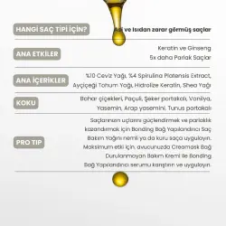 Matsu Bonding Elektriklenme Karşıtı Saç Serumu 50 ml - 5