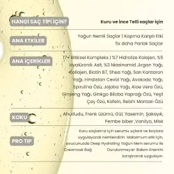 Matsu Deep Hydrating Besleyici ve Nemlendirici Saç Serumu 50 ml - 5