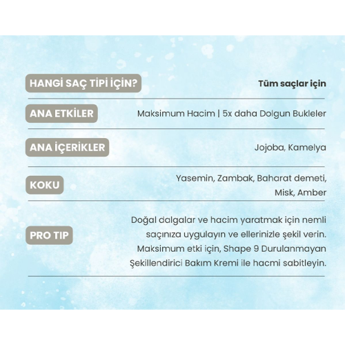 Matsu Volumizing Sea-Salt Dolgunlaştırıcı Hacim Spreyi 200 ml - 5