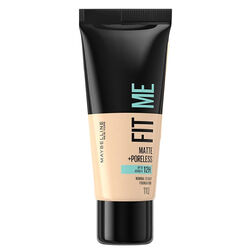 Maybelline New York Fit Me Matte+Poreless Fondöten 30 ml - 110 Porselen - 1