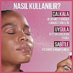 Maybelline New York Grippy Makyaj Sabitleyici Sprey - Mist Form - 3