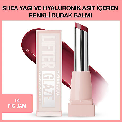 Maybelline New York Lifter Glaze Nemlendirici Renkli Dudak Balmı - 14 Fig Jam - Maybelline (1)