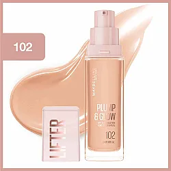 Maybelline New York Lifter Niasinamid ve Hyalüronik Asit İçeren Aydınlatan Fondöten - 102 - 2