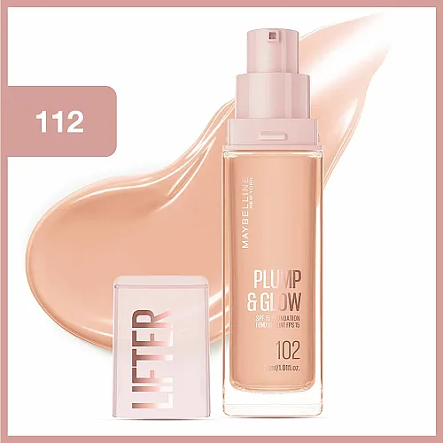 Maybelline New York Lifter Niasinamid ve Hyalüronik Asit İçeren Aydınlatan Fondöten - 112 - Maybelline (1)