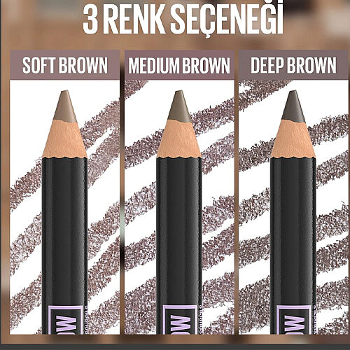 Maybelline New York Quick Shaper 05 Deep Brown Kaş Şekillendirici Kalem - Maybelline (1)