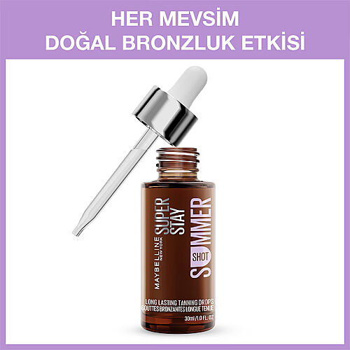 Maybelline New York Summer Shot Bronzlaştırıcı Etkili Damla 30 ml - 3