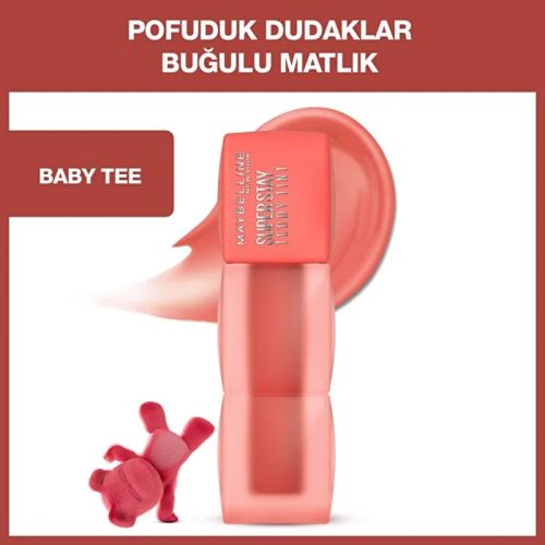 Maybelline Super Stay Teddy Tint 5 ml -25 Baby Tee - 2