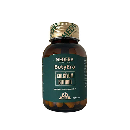 Medera Nutrition ButyEra Kalsiyum Bütirat Takviye Edici Gıda 60 Kapsül - Medera