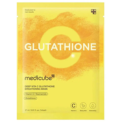 Medicube Deep Vita C Glutathione Brightening Mask 27 ml - Medicube