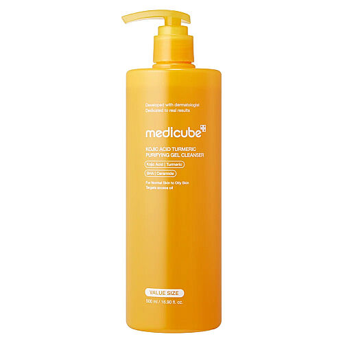 Medicube Kojic Acid Turmeric Gel to Foam Cleanser 500 ml - Medicube