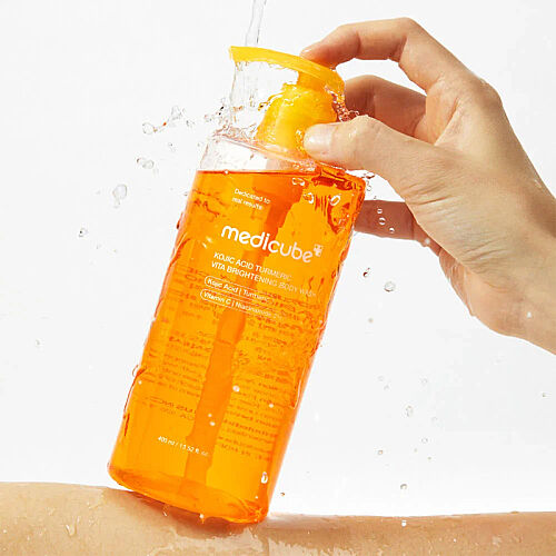 Medicube Kojic Acid Turmeric Vita Brightening Body Wash 400 ml - 3