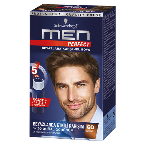 Men Perfect Saç Boyası 60-Kahve 80ml - Diğer