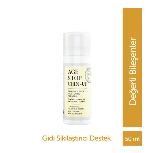 MFM COSMECEUTICALS Age Stop Chin-Up Çene ve Boyun Sıkılaştırıcı Krem 50 ml - MFM (1)