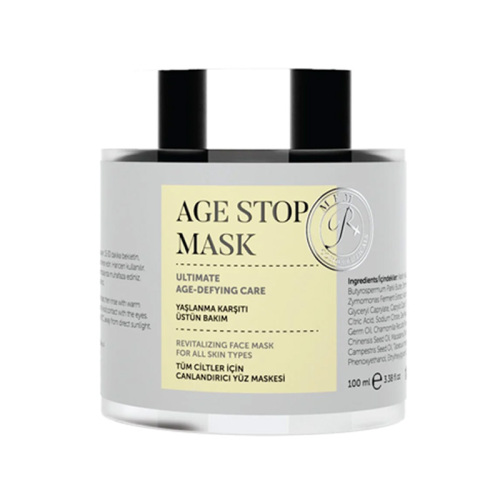 MFM COSMECEUTICALS Age Stop Mask - Yaşlanma Karşıtı Maske 100 ml - MFM