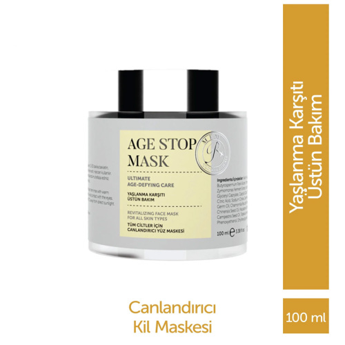 MFM COSMECEUTICALS Age Stop Mask - Yaşlanma Karşıtı Maske 100 ml - MFM (1)