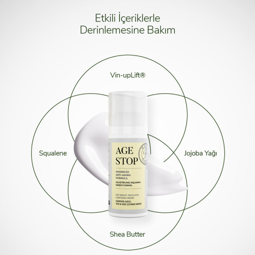 MFM COSMECEUTICALS Age Stop - Yaşlanma Karşıtı Krem 50 ml - 5