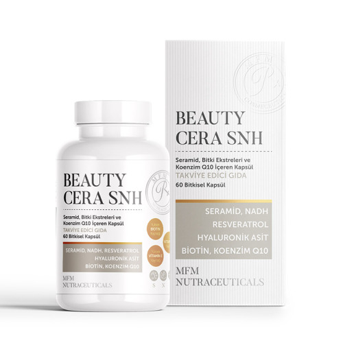 MFM NUTRACEUTICALS Beauty Cera SNH Kapsül Takviye Edici Gıda - 60 Bitkisel Kapsül - 3
