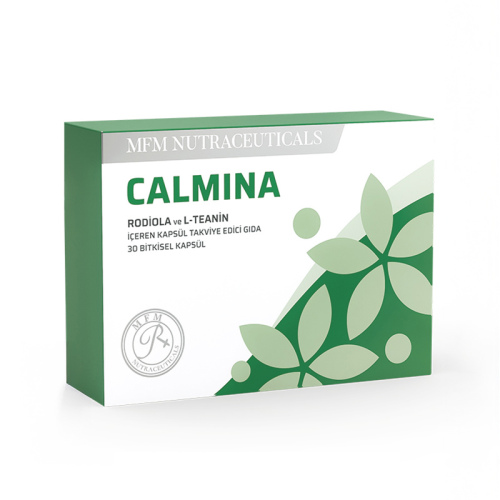 MFM NUTRACEUTICALS Calmina Rodiola ve L-Teanin İçeren Kapsül Takviye Edici Gıda 30 Kapsül - MFM
