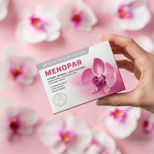 MFM NUTRACEUTICALS Menopar Kapsül Takviye Edici Gıda - 30 Bitkisel Kapsül - 4